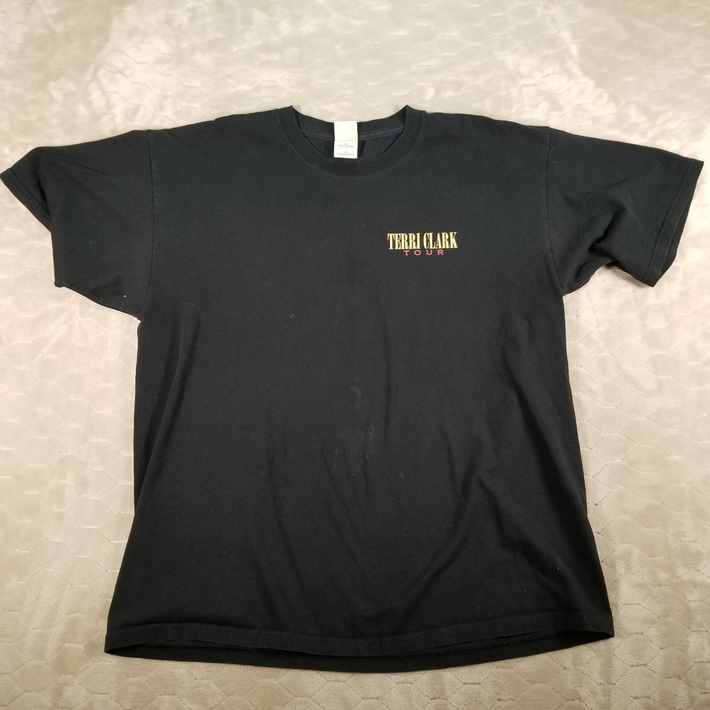 Y2K Terri Clark The World Needs A Drink Sz XL Country Music‎ Band Shirt